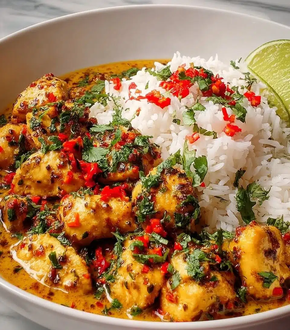 Coconut Chicken Rice Bowl