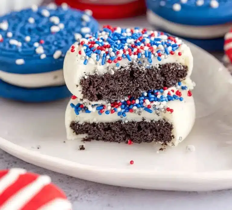 Delicious Covered Oreo cookies with a chocolate coating