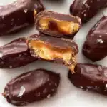 Healthy Date Snickers bars made with natural ingredients
