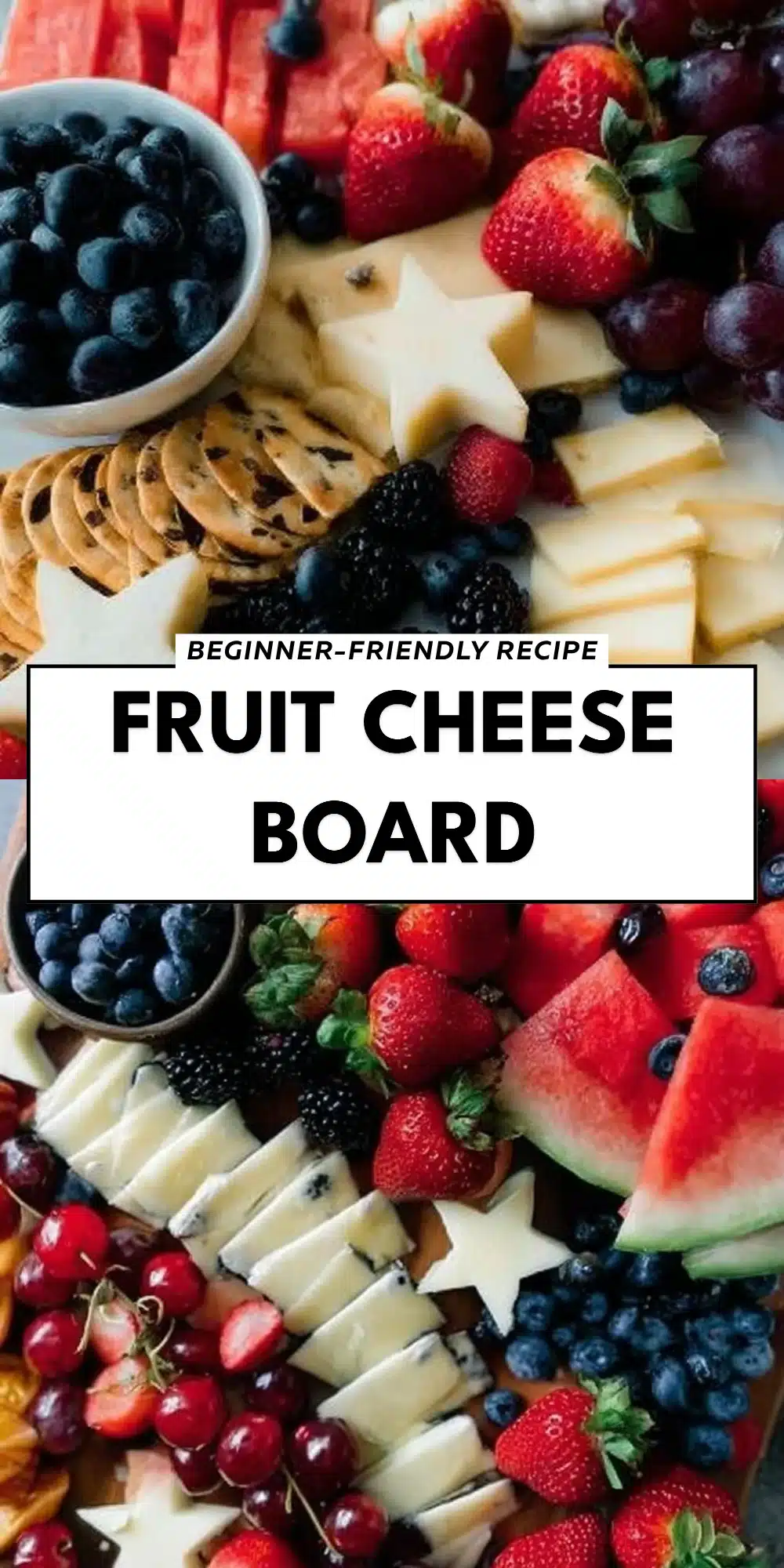 Fruit Cheese Board