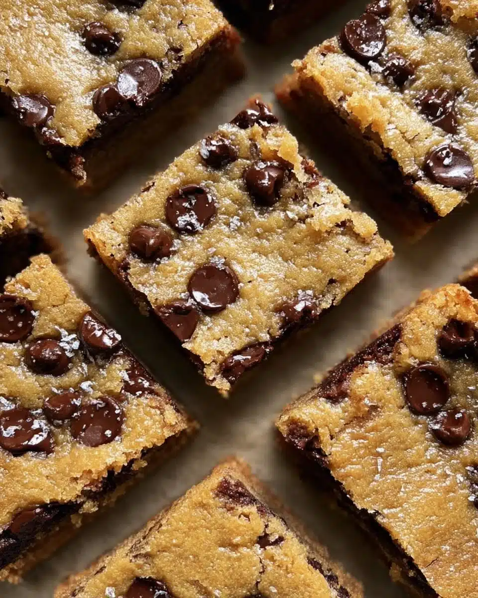 Greek Yogurt Blondie Brownies