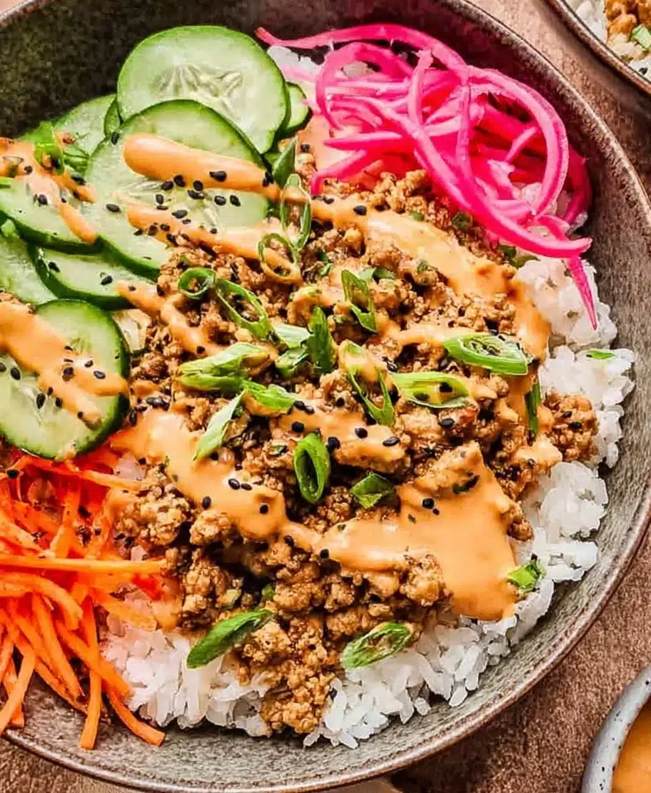 Ground Turkey Rice Bowls