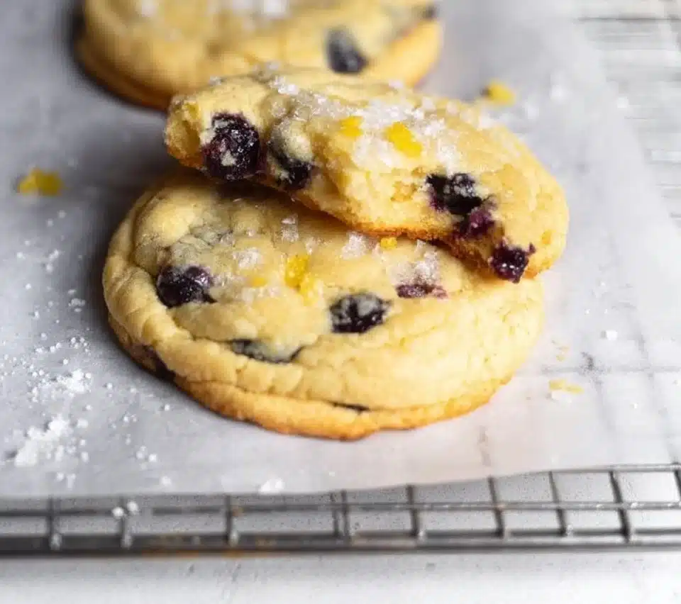 Lemon Blueberry Cookies