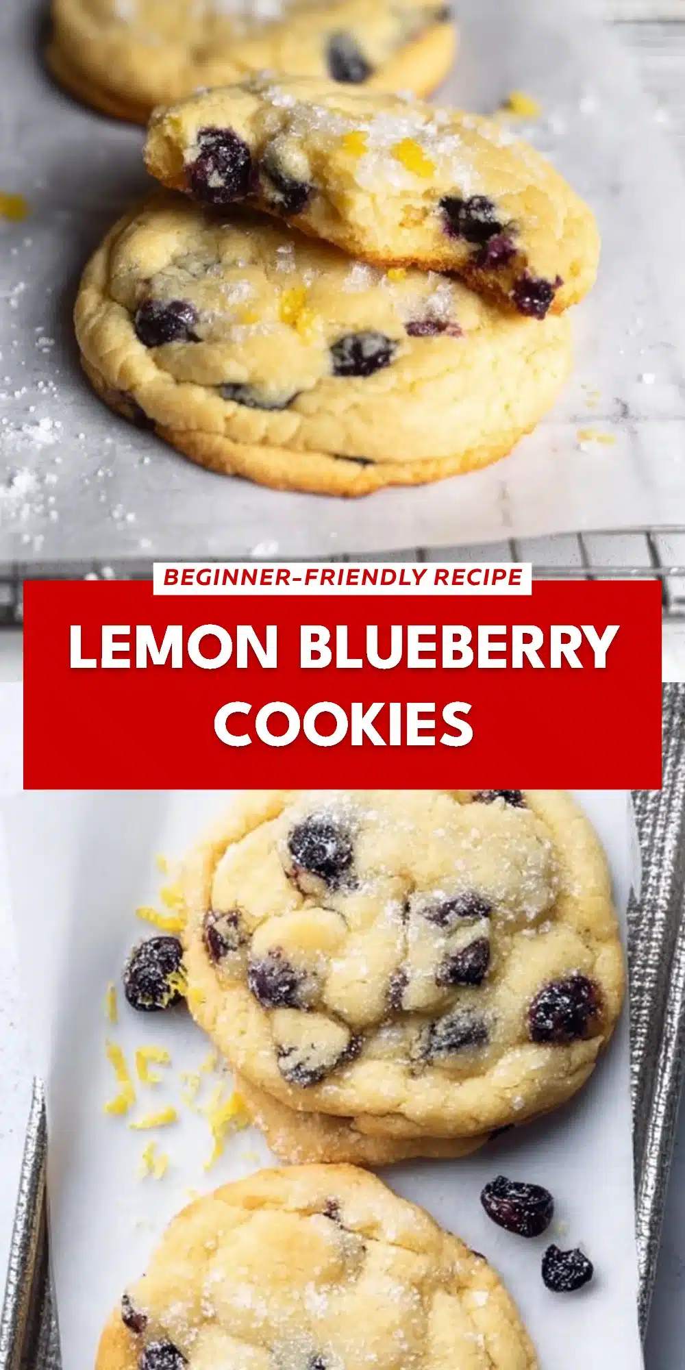 Lemon Blueberry Cookies