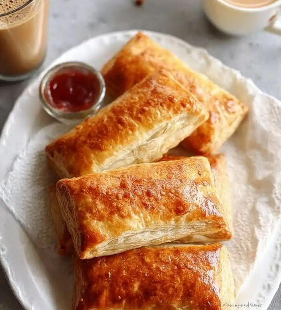 Paneer Puff Pastry Turnovers