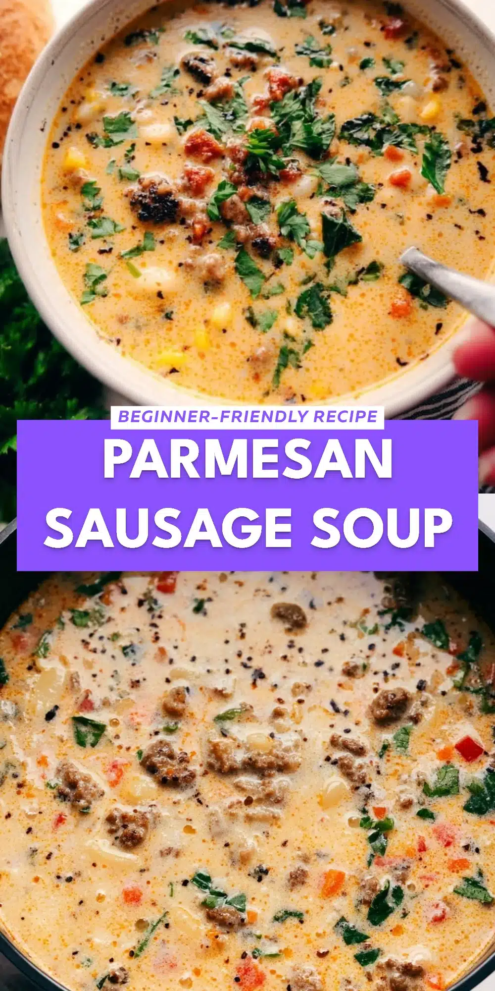 Parmesan Sausage Soup
