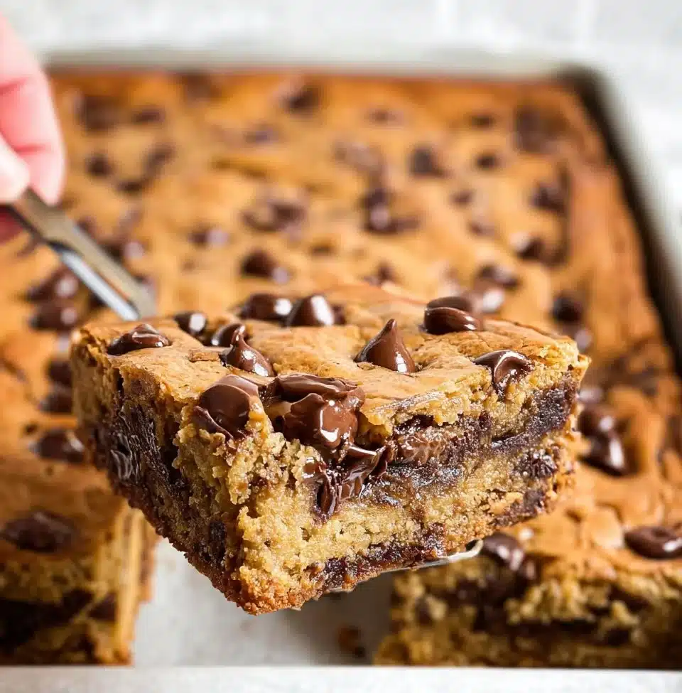 Peanut Butter Chocolate Chip Bars