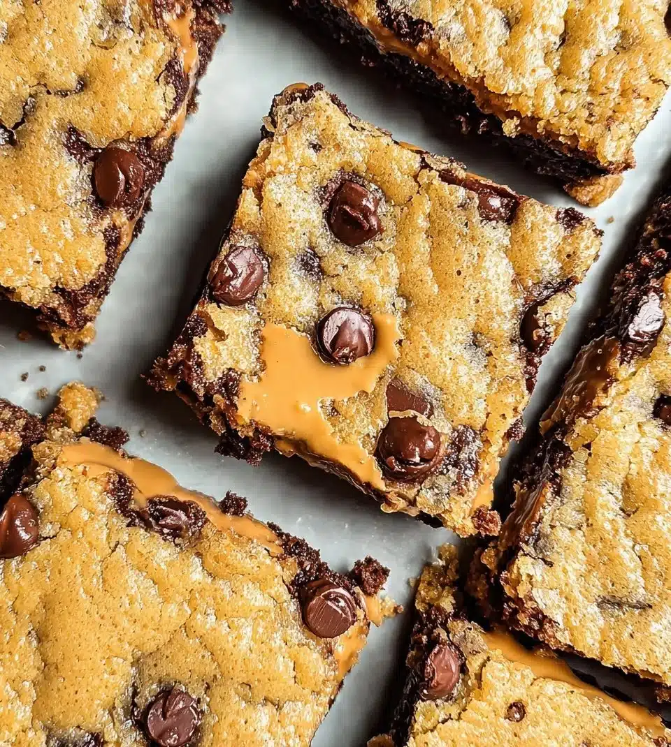 Peanut Butter Chocolate Chip Bars