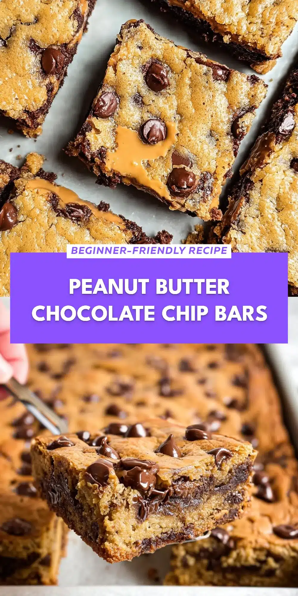 Peanut Butter Chocolate Chip Bars