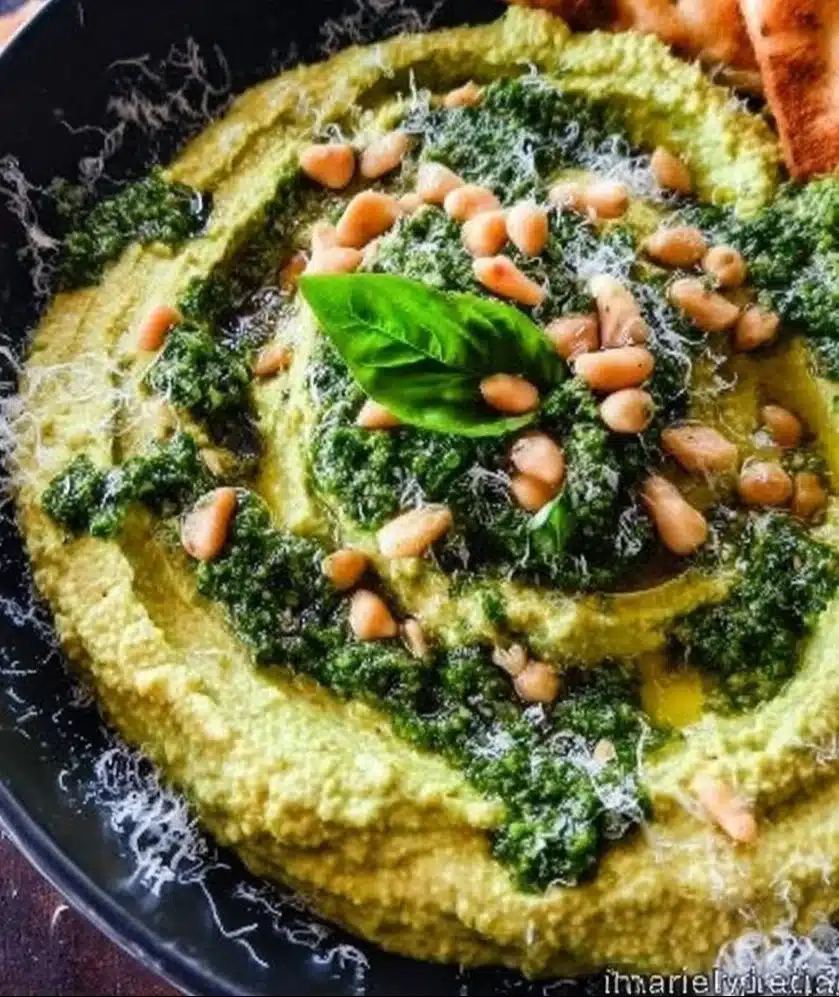 Pesto Hummus