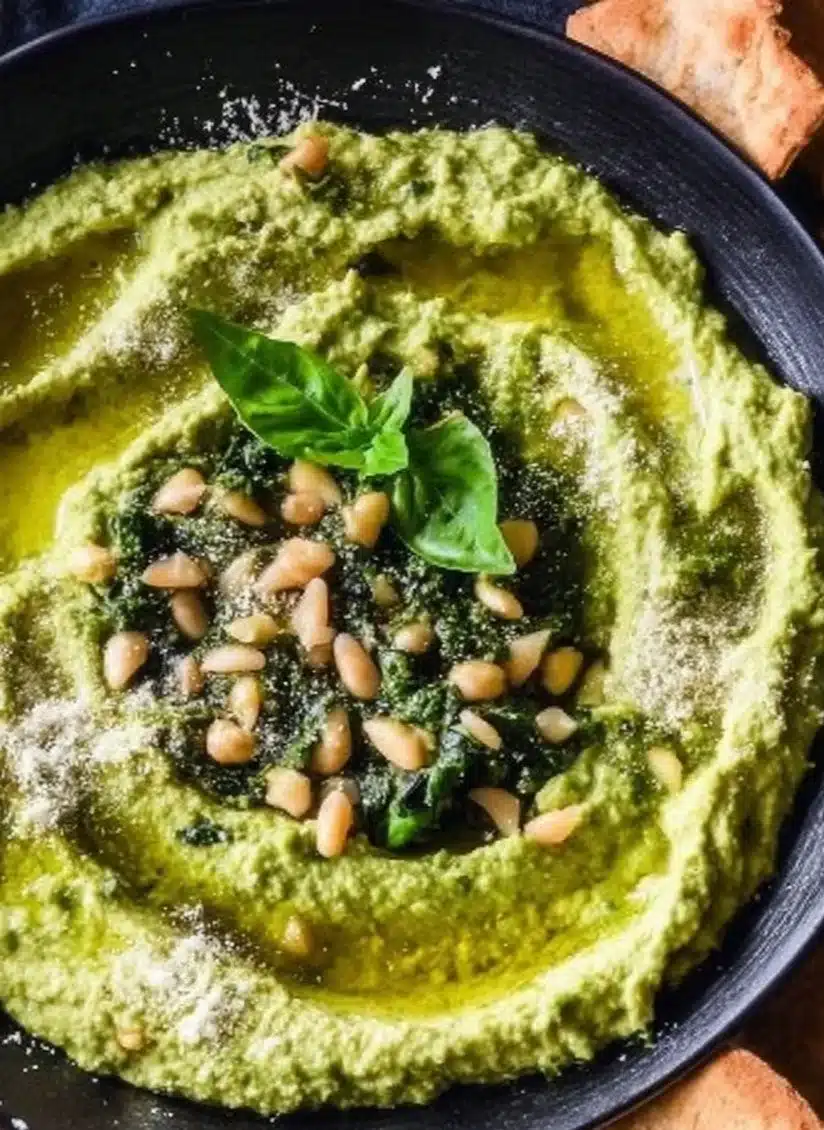 Pesto Hummus