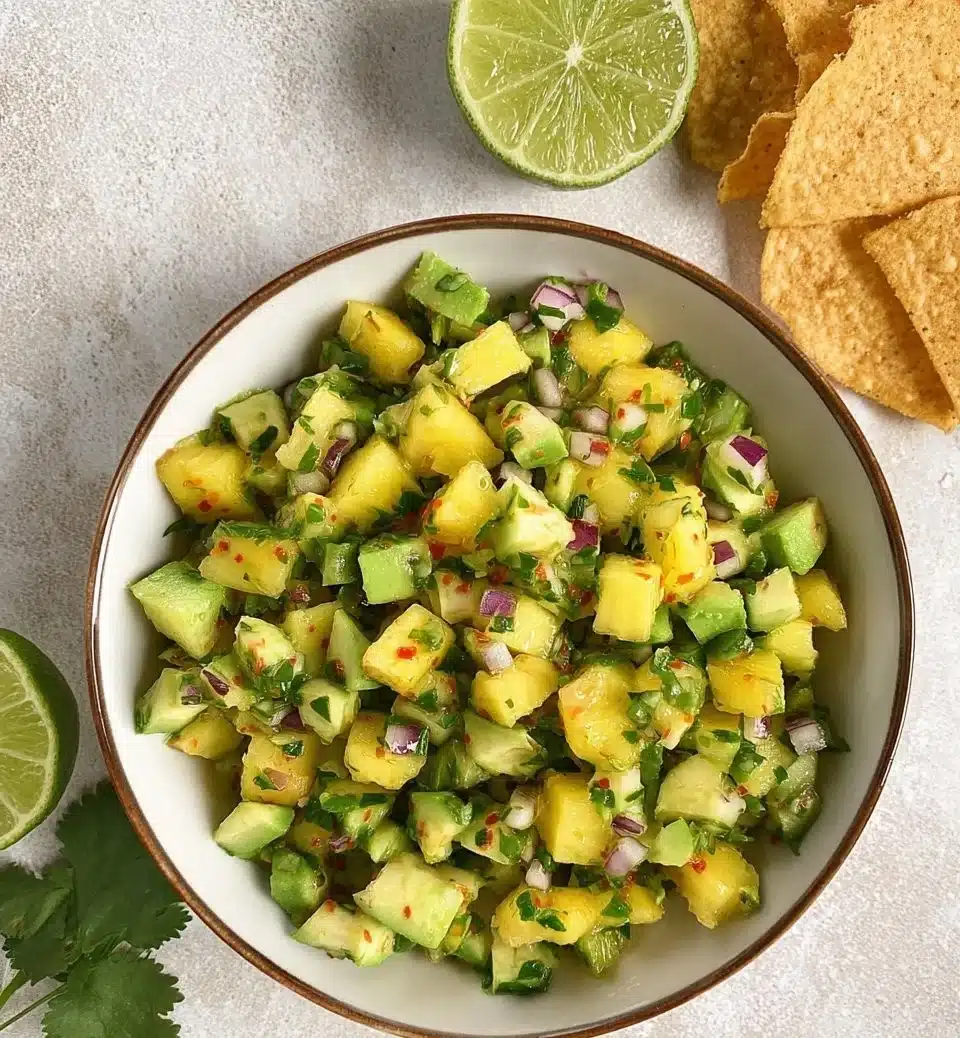 Pineapple Avocado Salsa