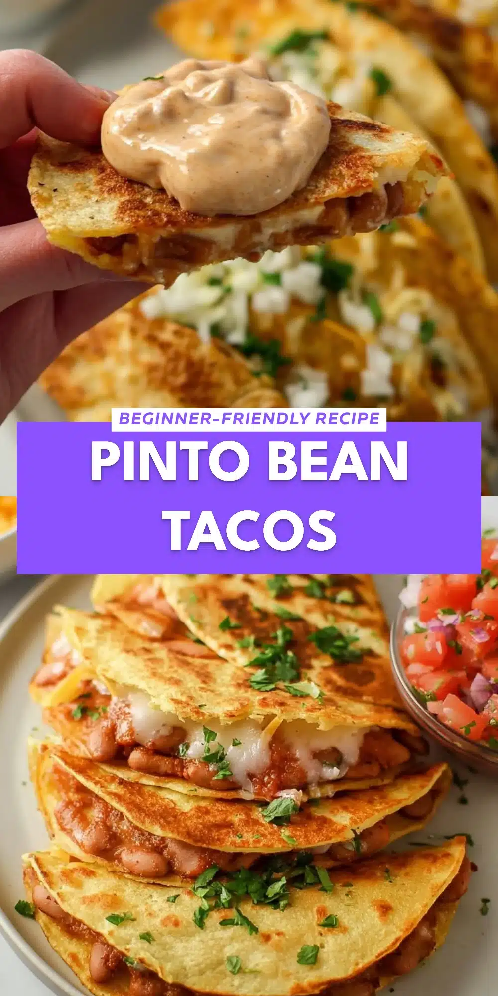 Pinto Bean Tacos