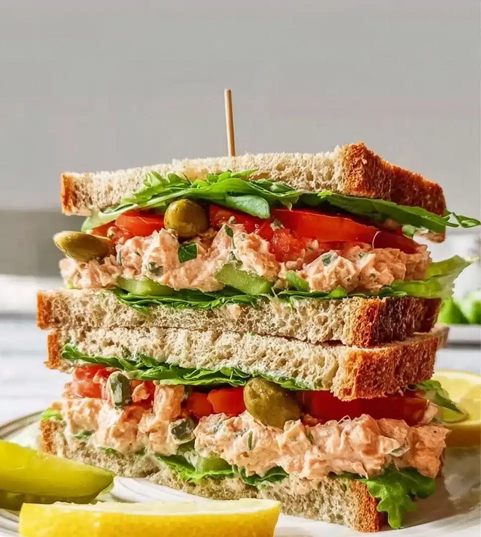 Salmon Salad Sandwich