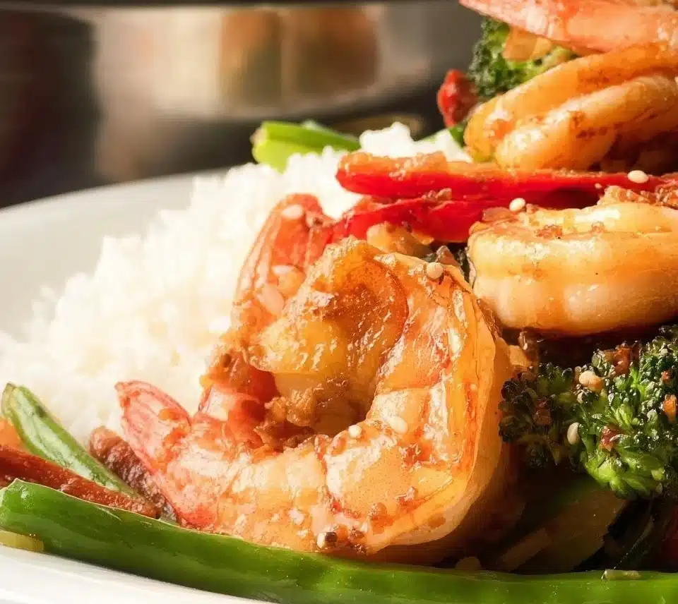 Shrimp And Green Bean Stir Fry