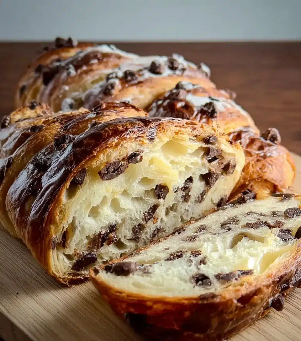 Sourdough Chocolate Chip Croissant Bread Bites