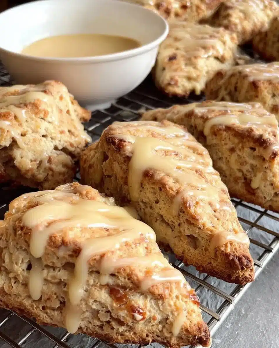 Sourdough Maple Scones