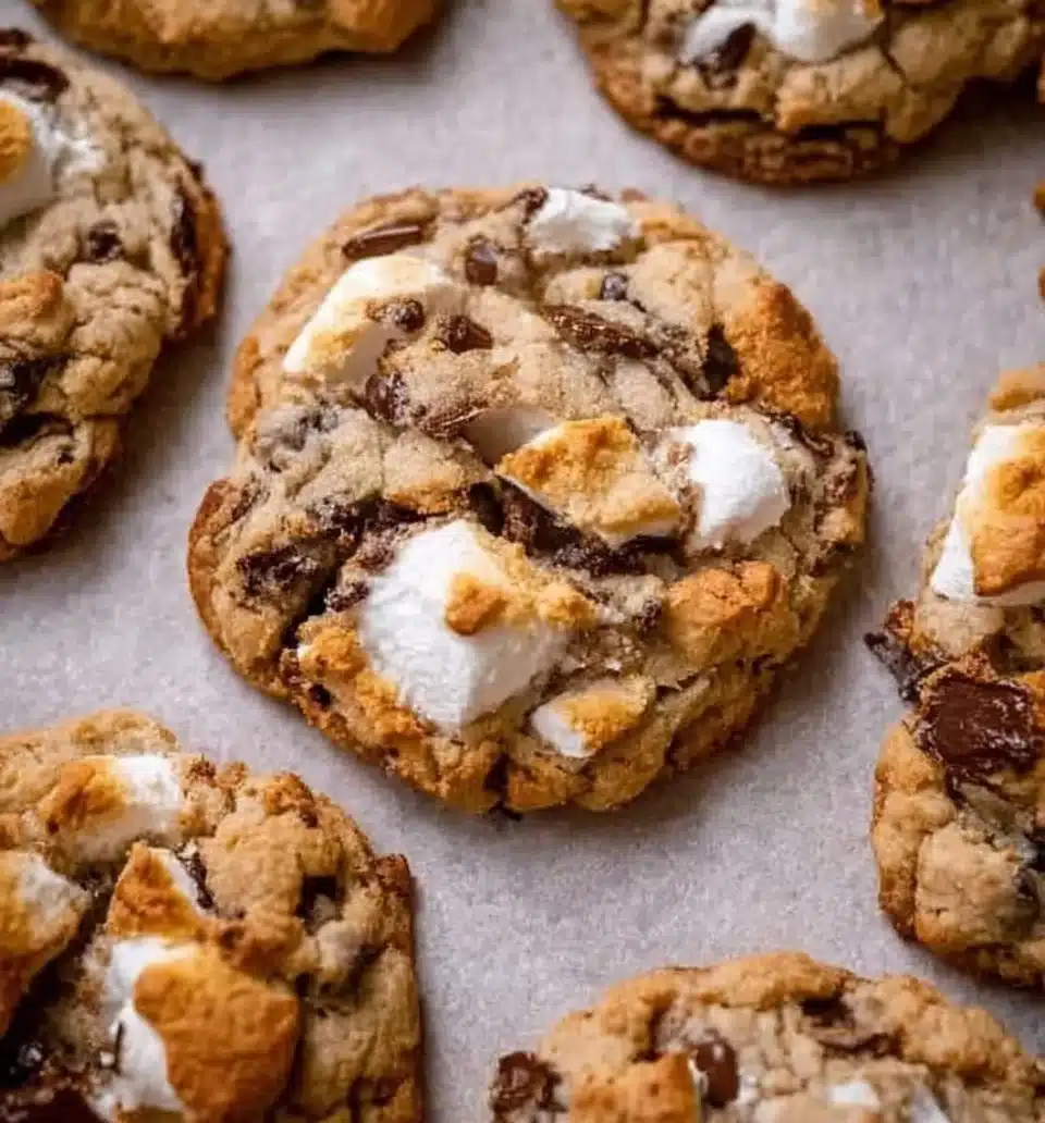 Sourdough Smores Cookies