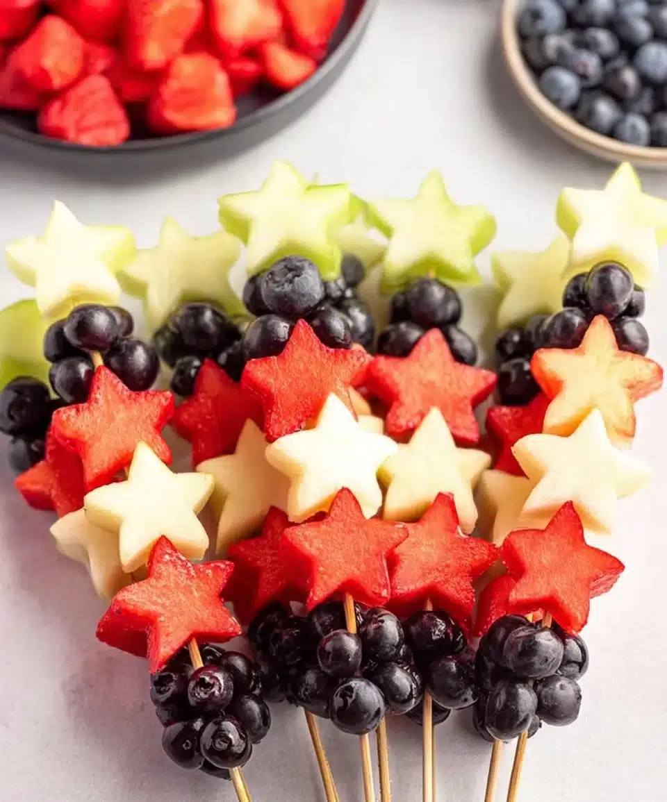 Sparkler Fruit Skewers