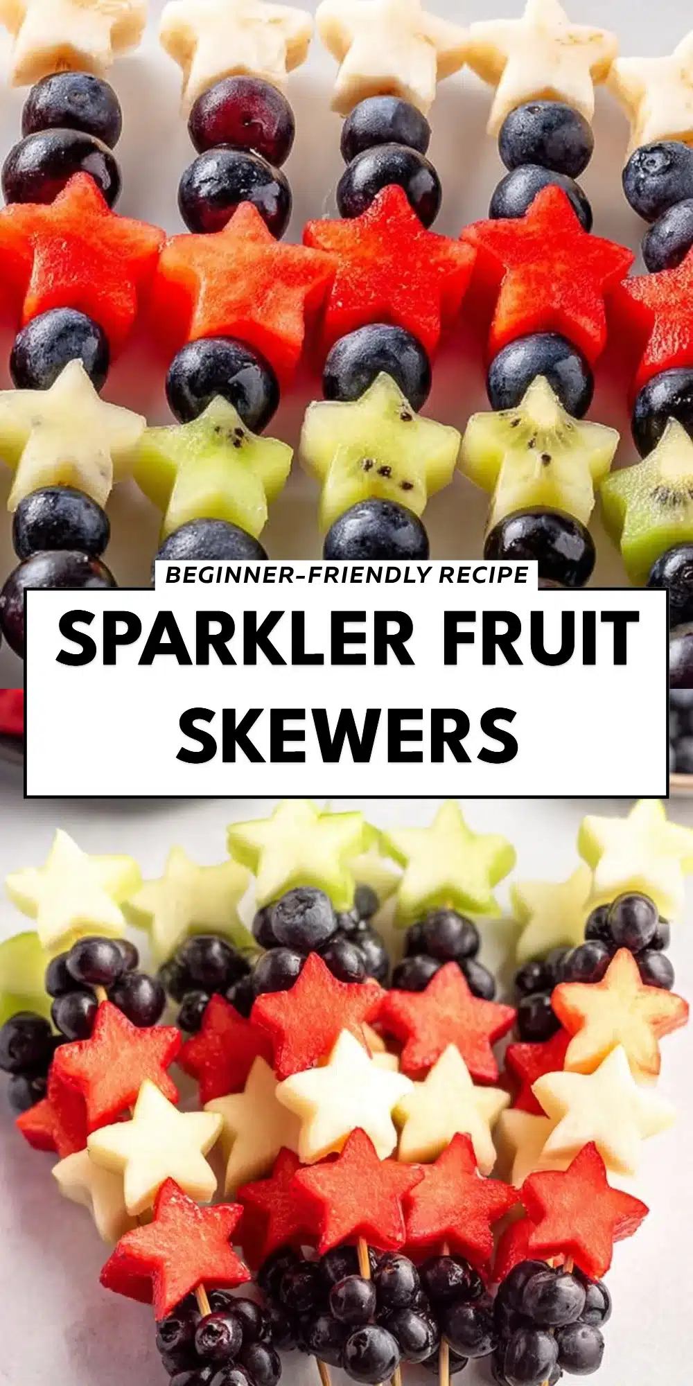 Sparkler Fruit Skewers