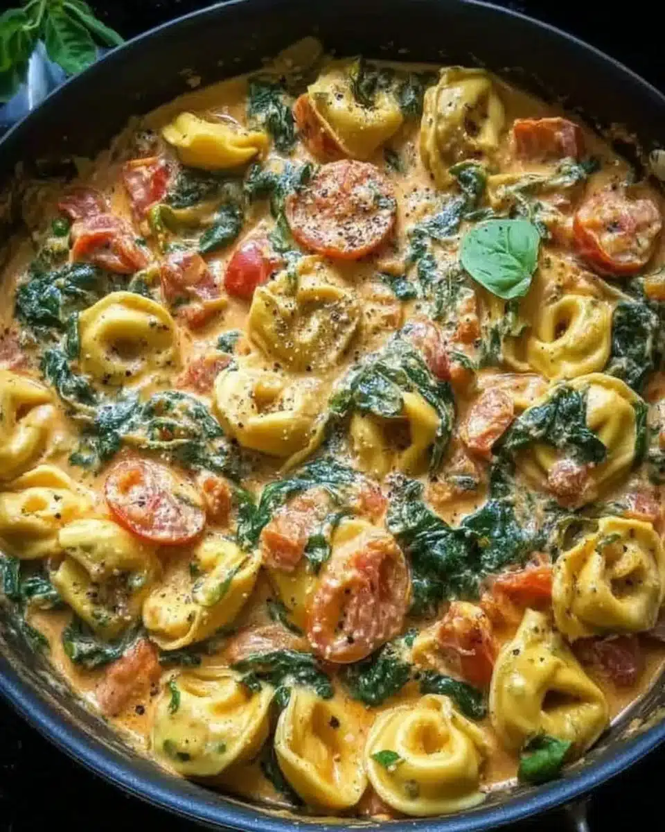 Spinach Tomato Tortellini