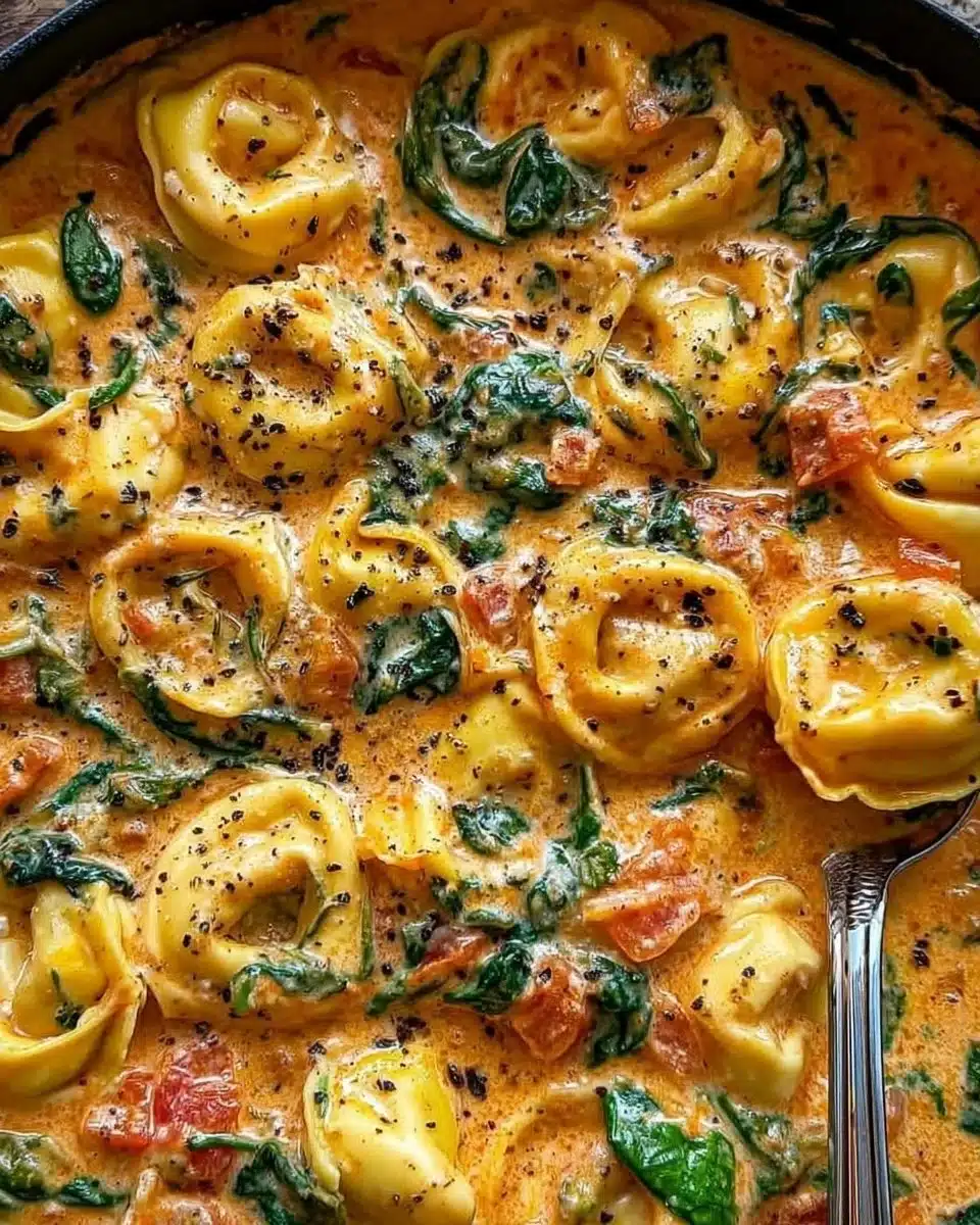 Spinach Tomato Tortellini