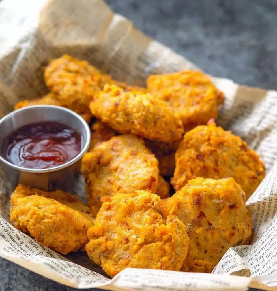 Sweet Potato Chicken Poppers