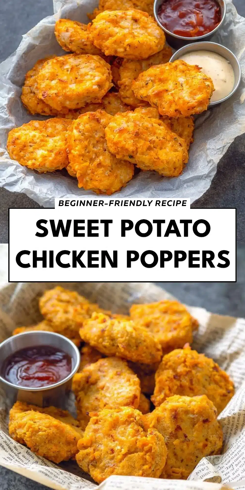 Sweet Potato Chicken Poppers