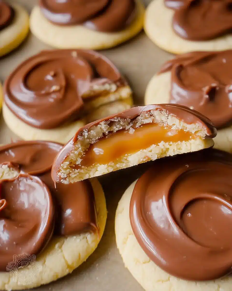 Twix Cookies