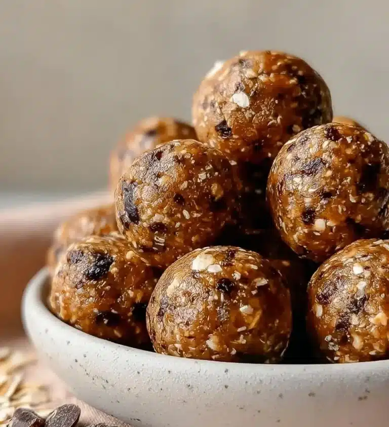 Healthy Walnut Date Energy Balls snack for a nutritious boost