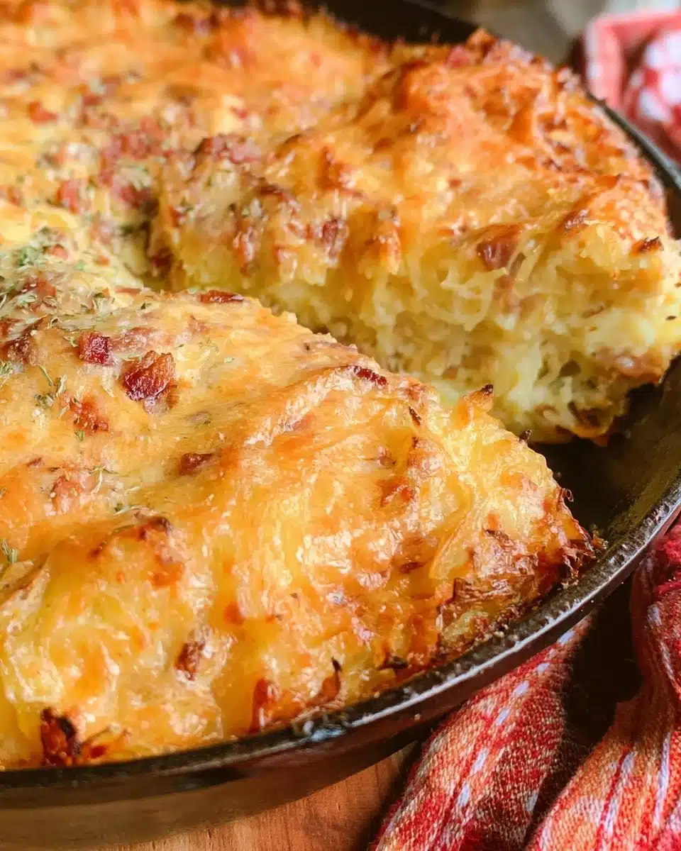 Bacon Spaghetti Squash Quiche