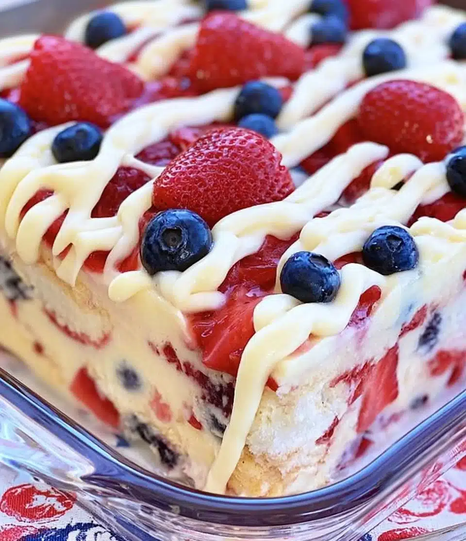 Berry Icebox Cake