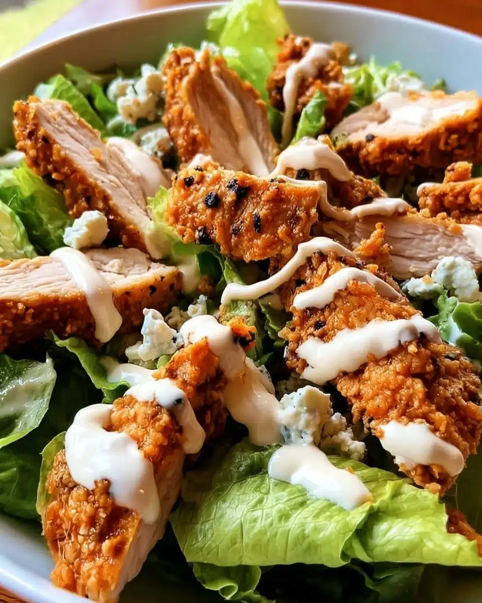 Buffalo Chicken Salad