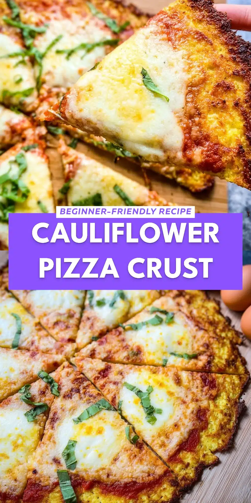 Cauliflower Pizza Crust