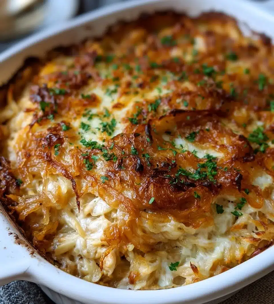 Chicken Orzo Casserole