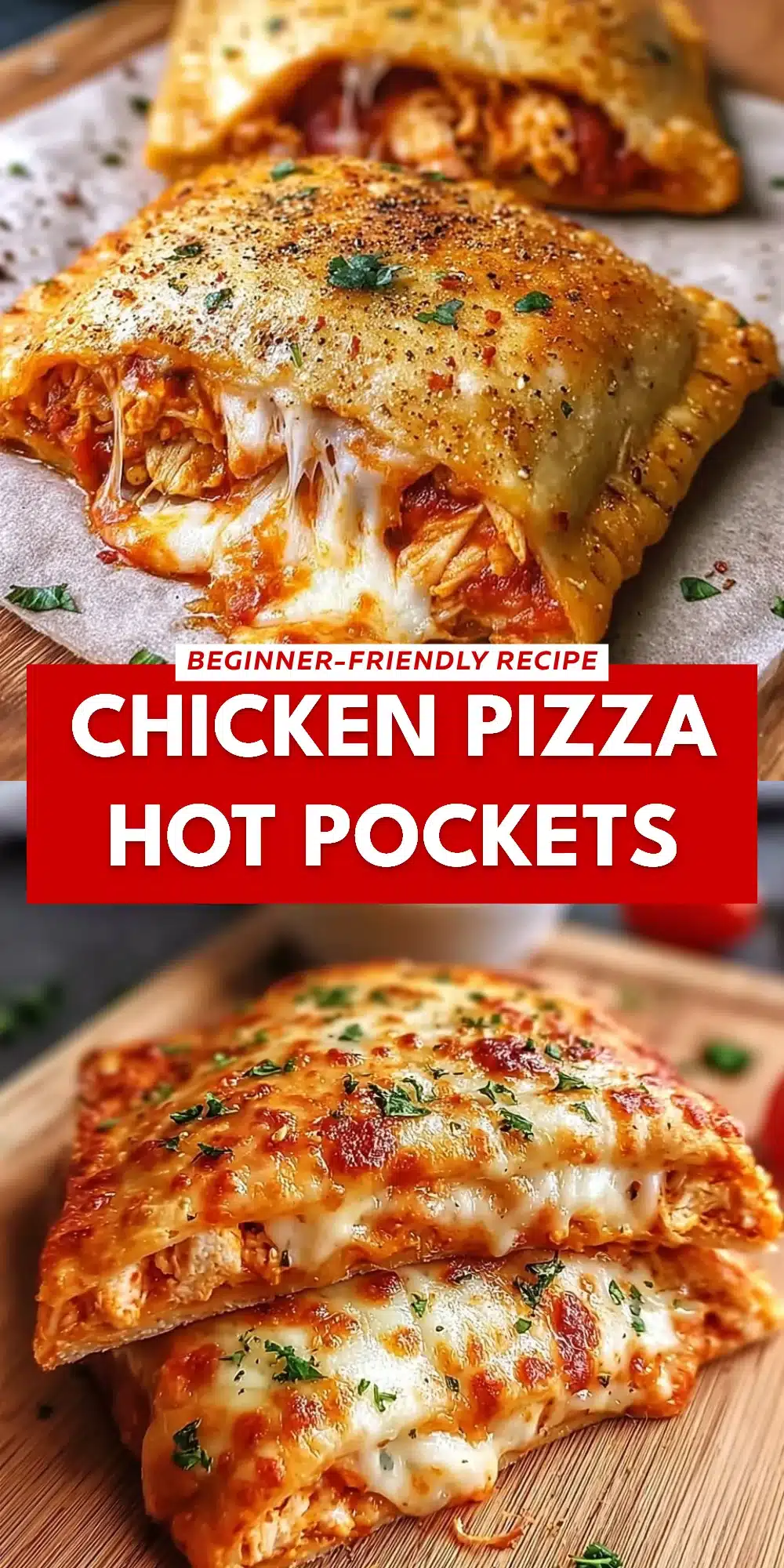 Chicken Pizza Hot Pockets