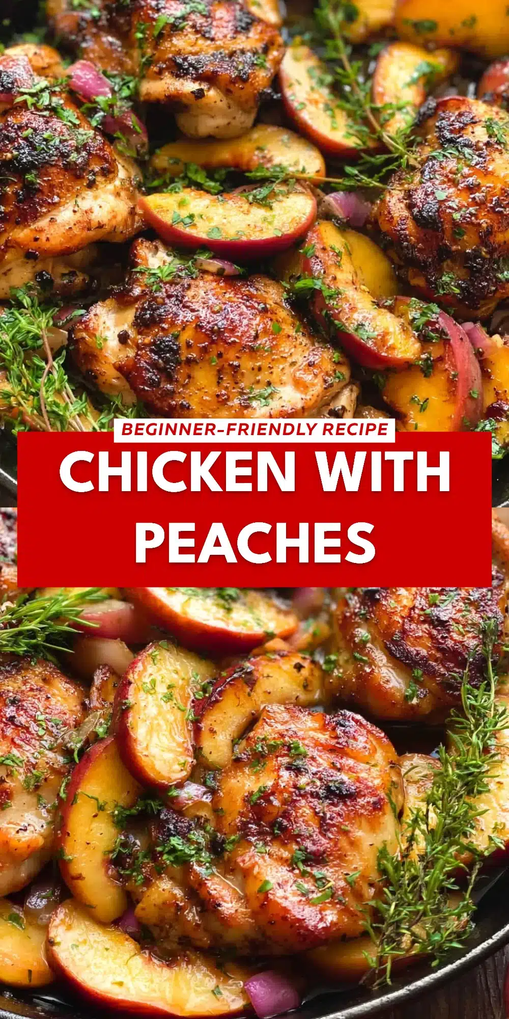 Chicken With Peaches