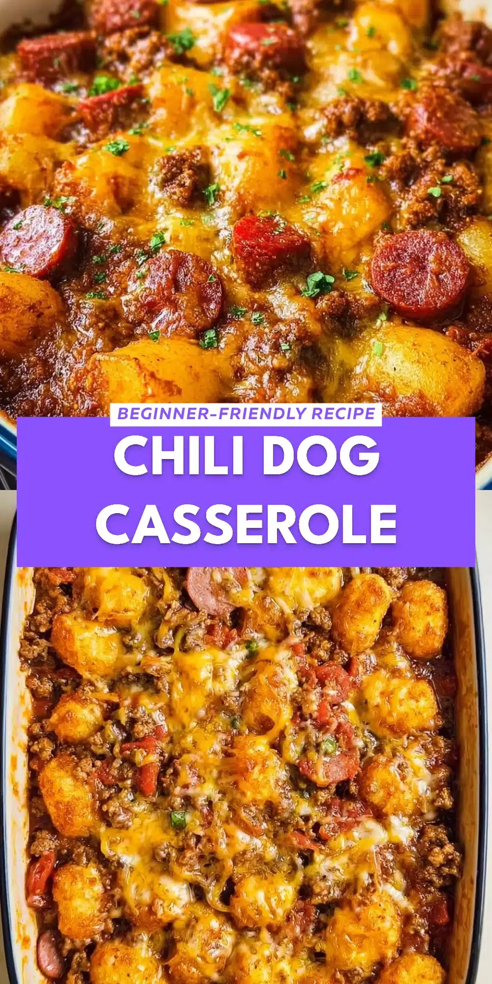 Chili Dog Casserole