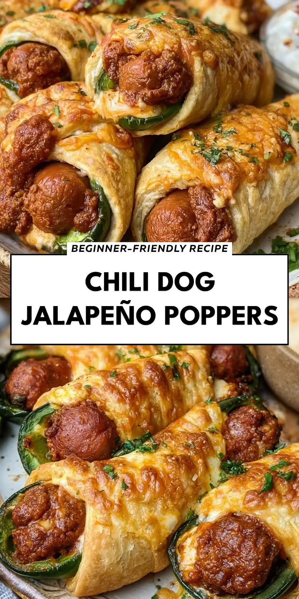 Chili Dog Jalapeño Poppers