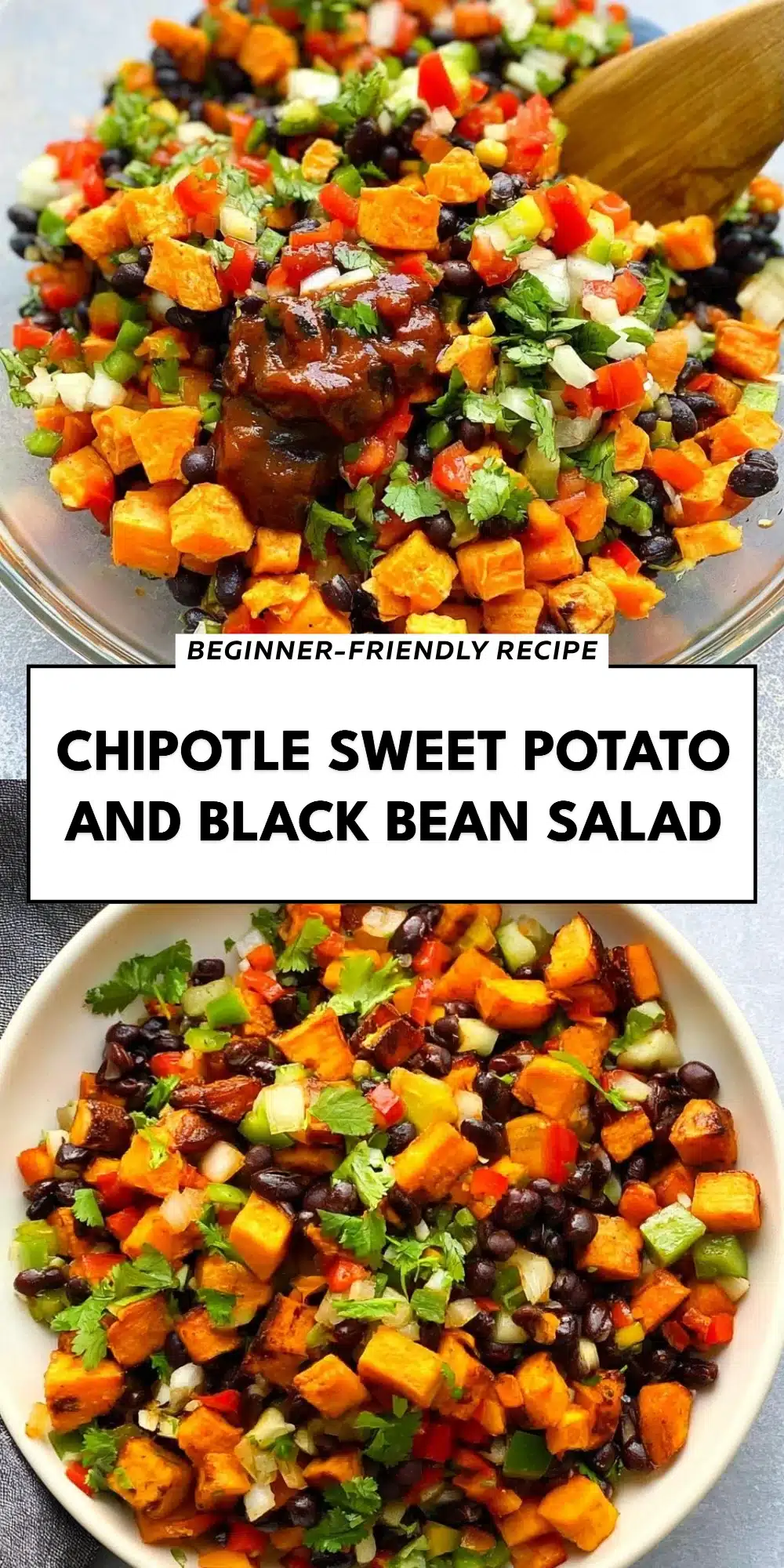 Chipotle Sweet Potato and Black Bean Salad