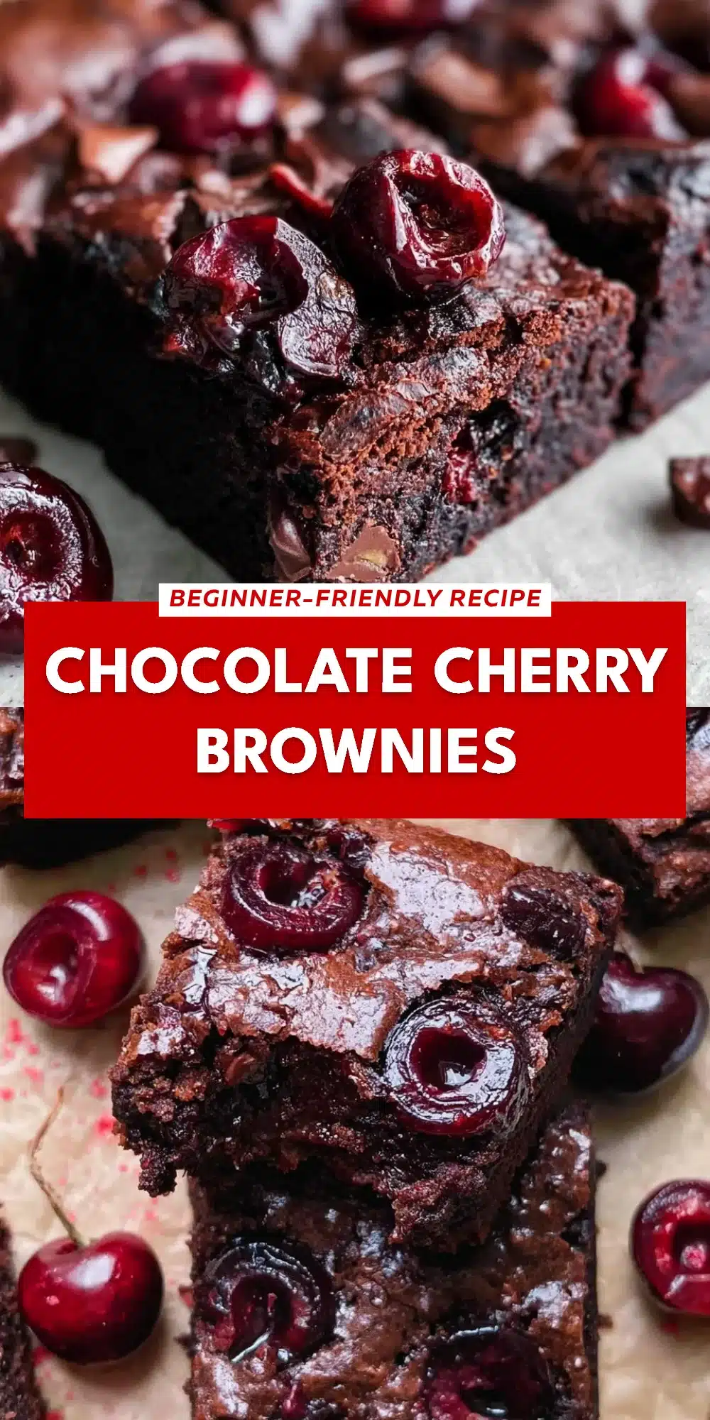Chocolate Cherry Brownies