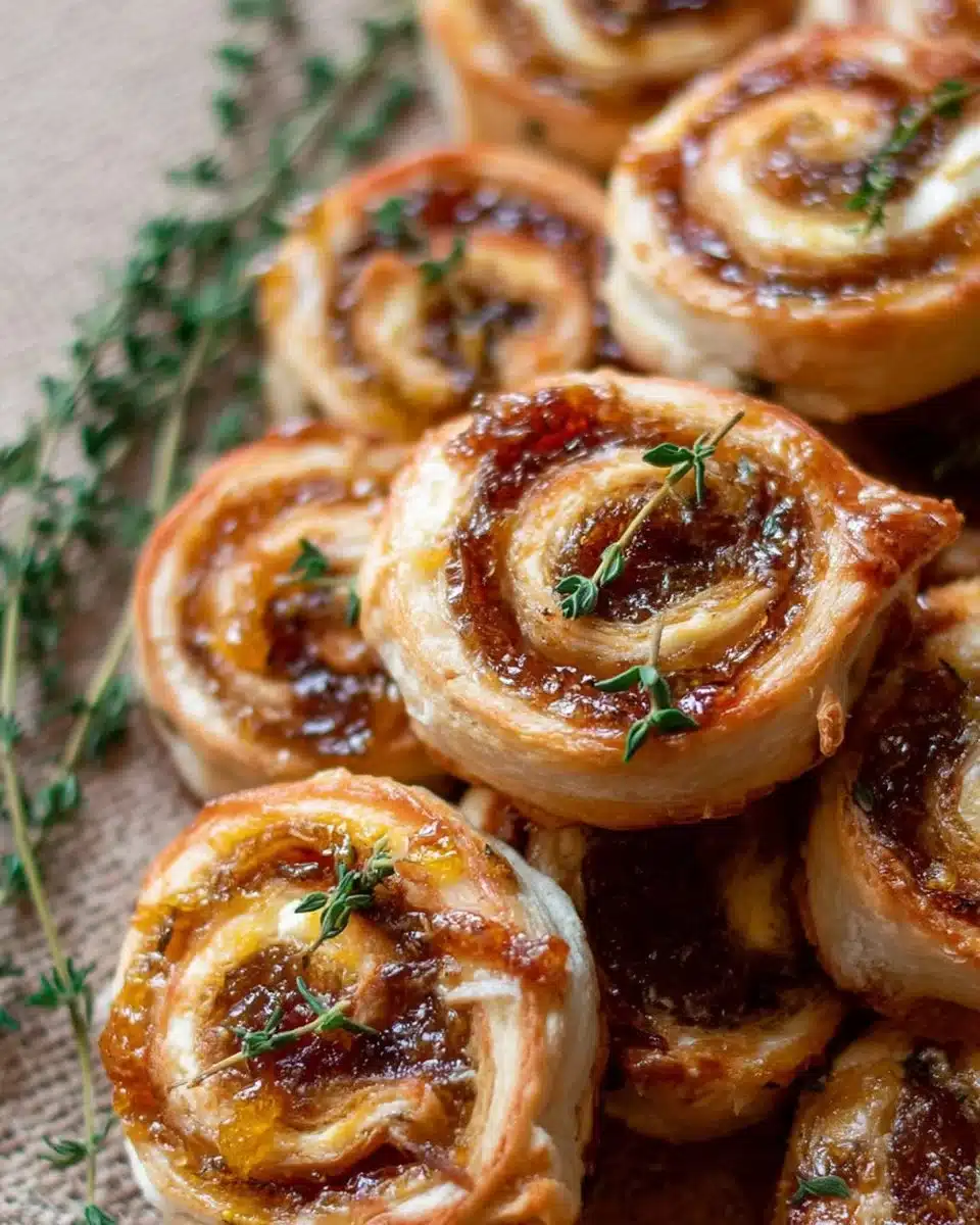 Fig and Goat Cheese Pinwheels