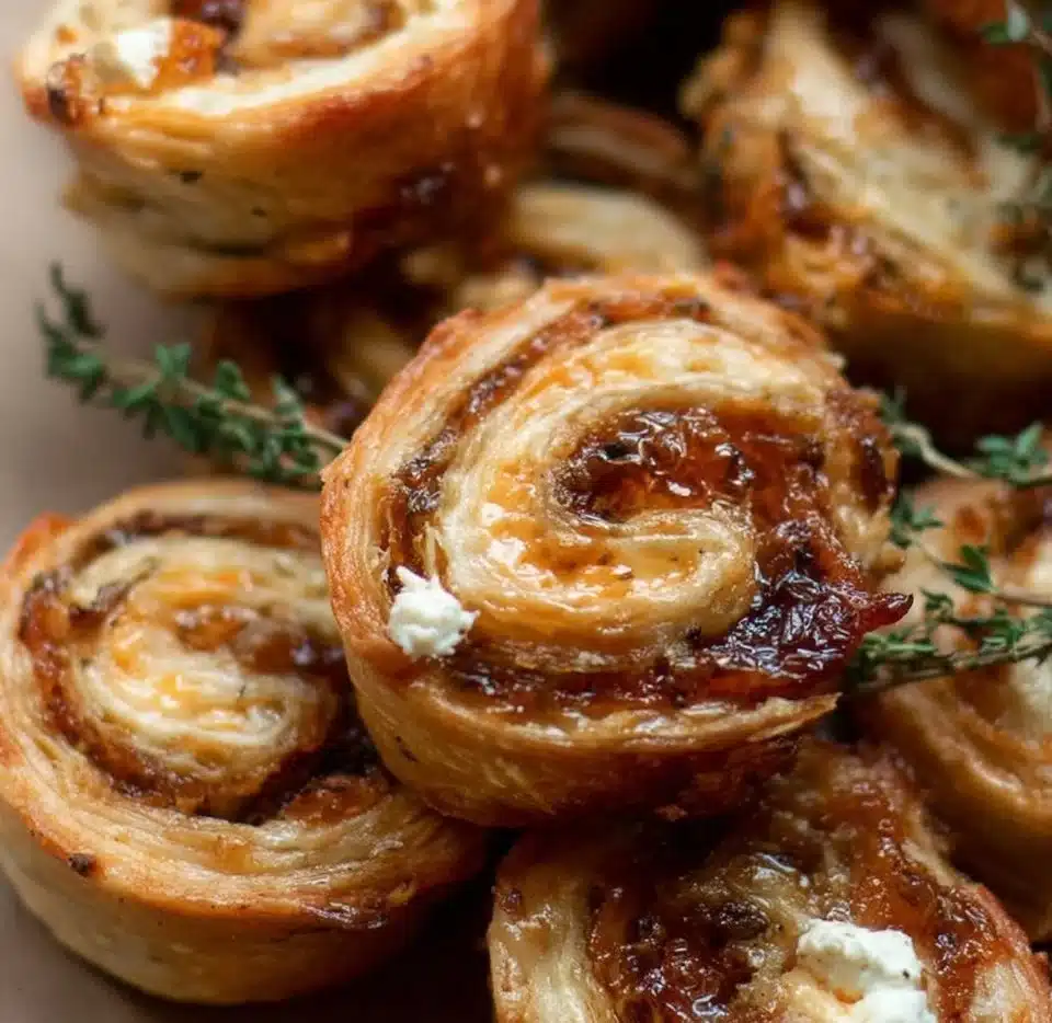 Fig and Goat Cheese Pinwheels