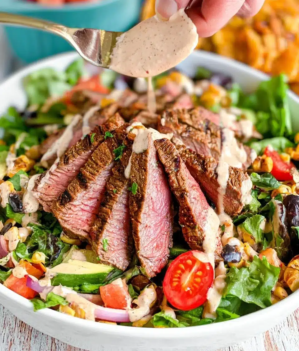 Flank Steak Salad
