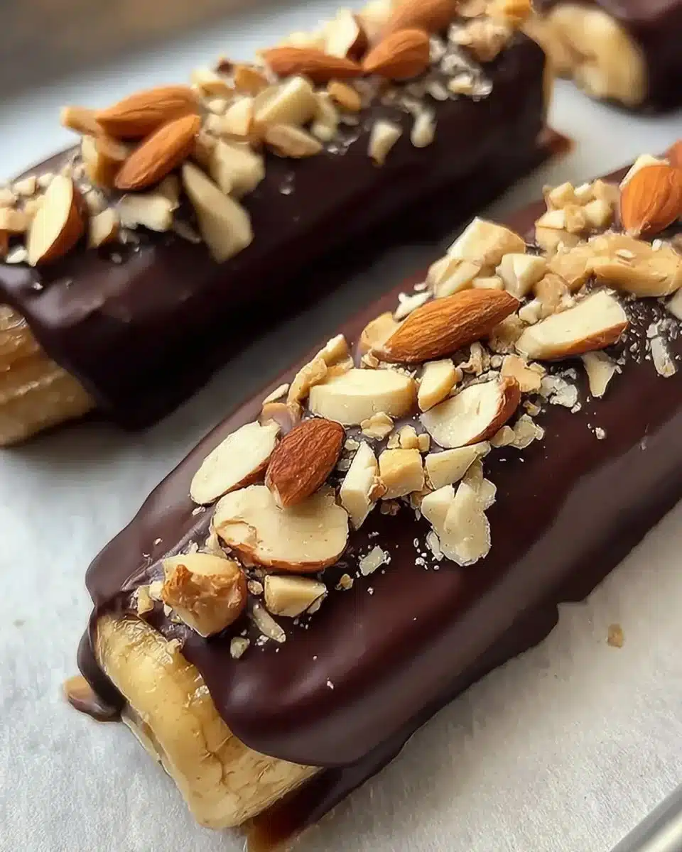 Frozen Banana Snickers