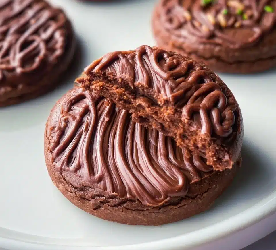 Delicious Fudge Rounds chocolate snacks perfect for any dessert lover.