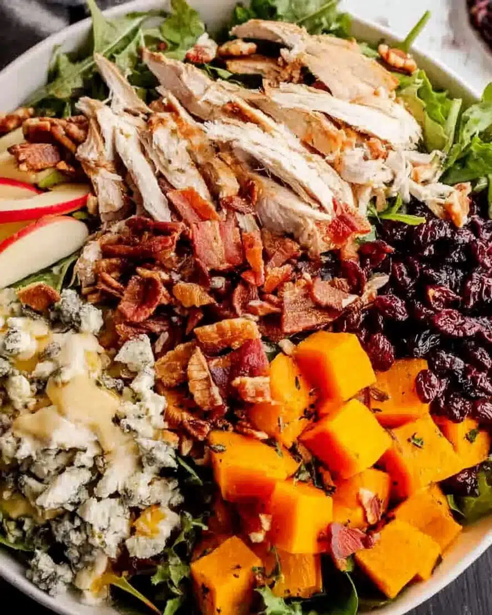 Harvest Cobb Salad with Butternut Squash