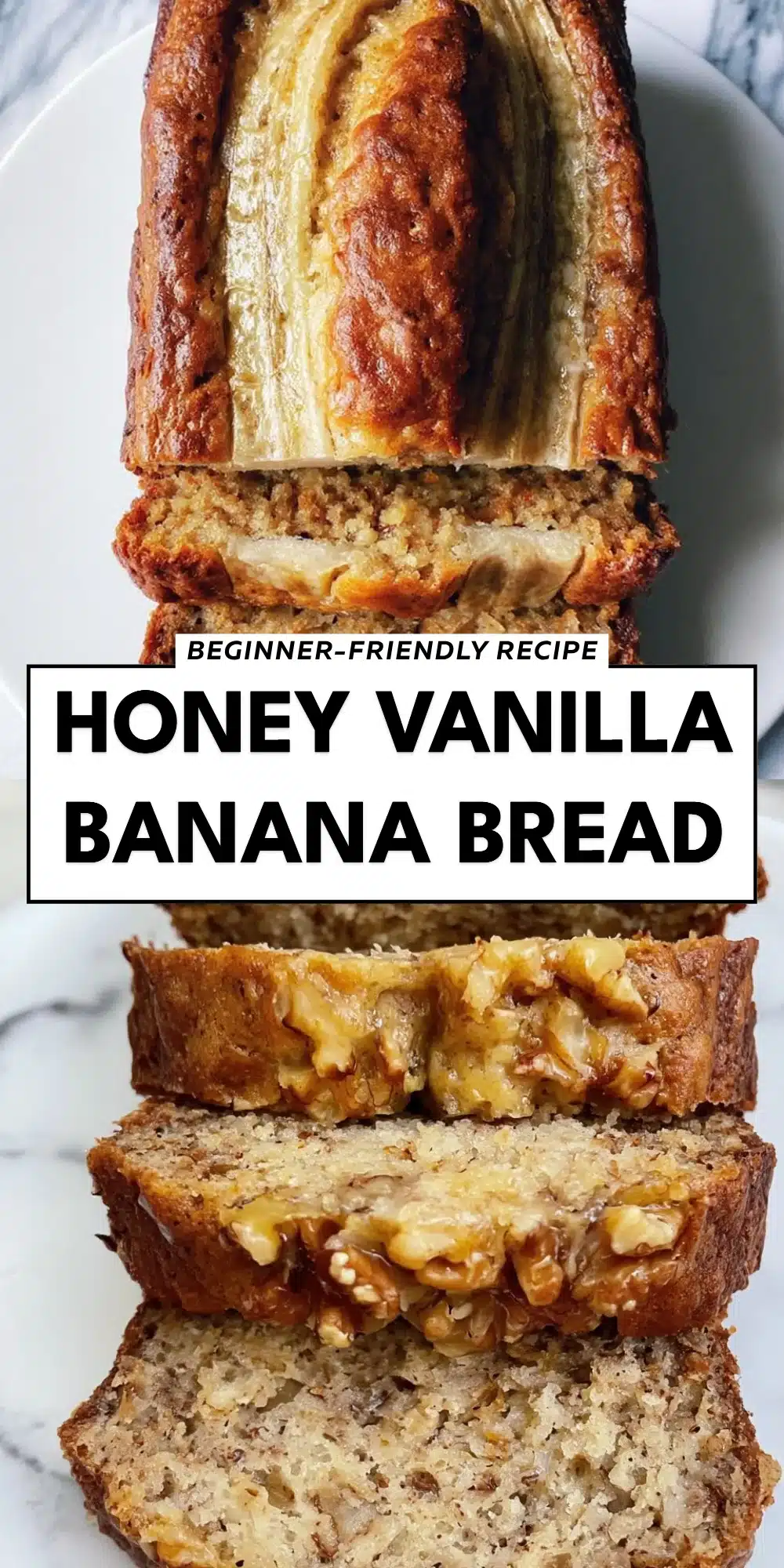 Honey Vanilla Banana Bread