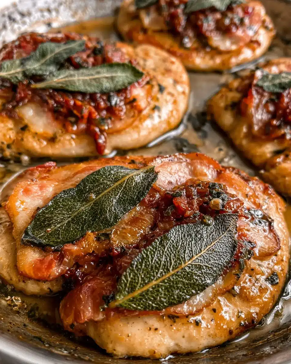 Italian Sage Chicken Saltimbocca