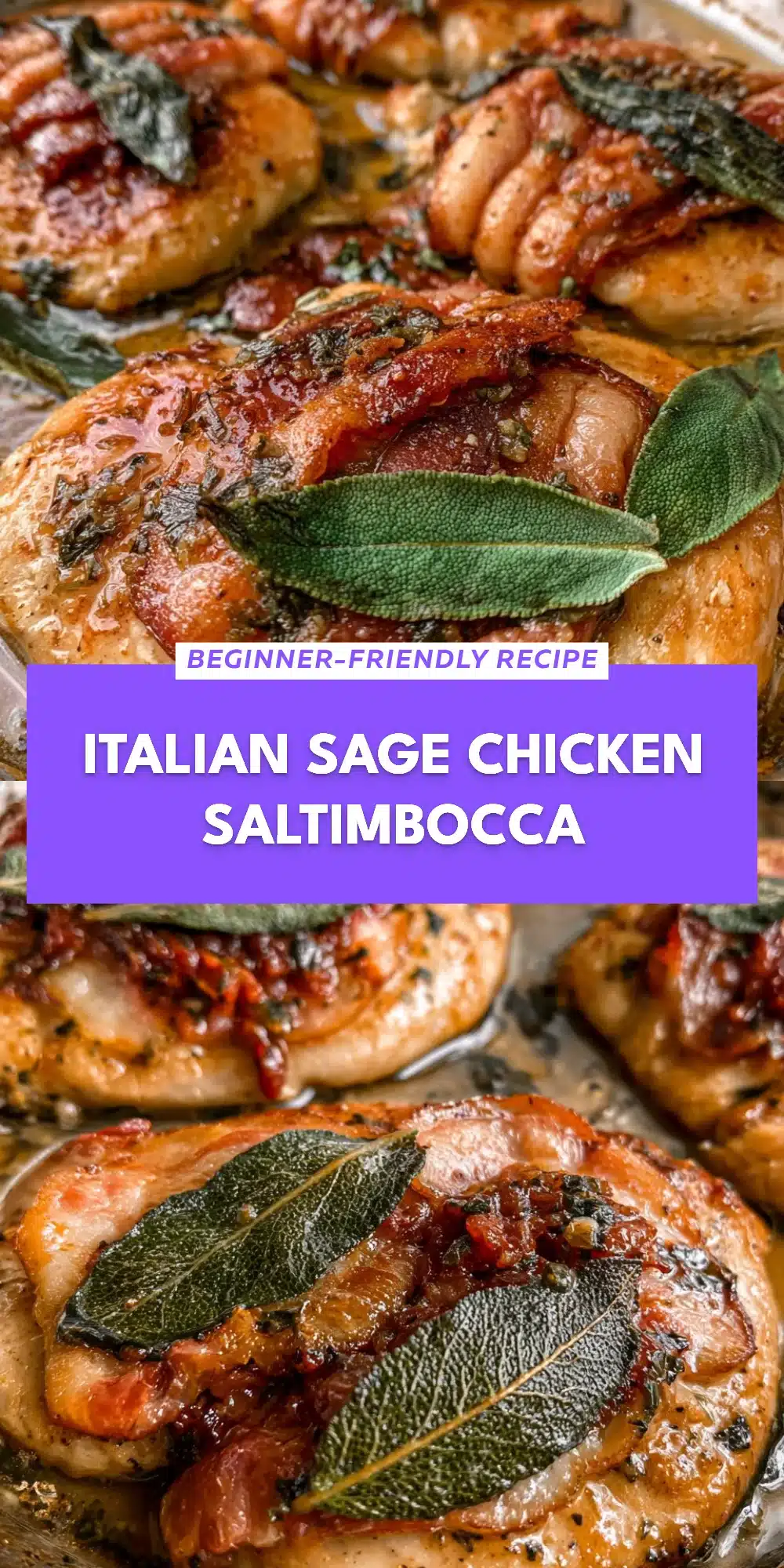 Italian Sage Chicken Saltimbocca